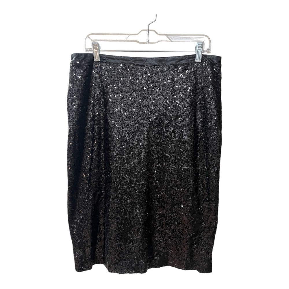DownEast NWT sequin Women’s Midi Skirt Size L